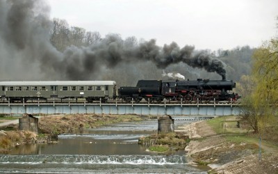 Ty42-107 "Parowozem przez Małopolskę’2014"